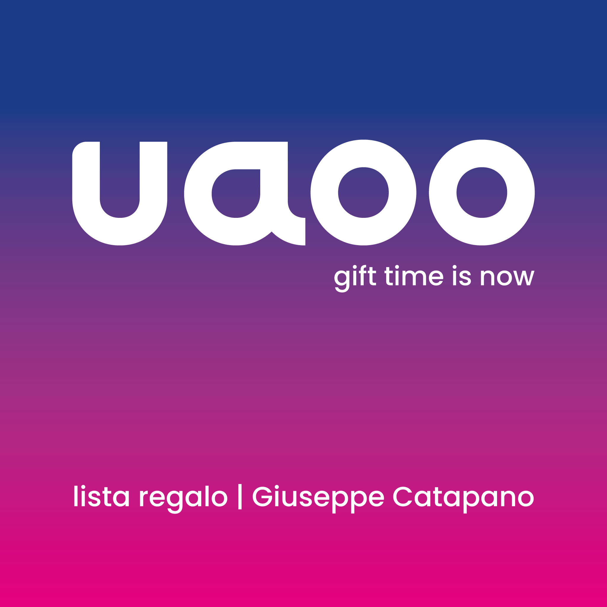 Lista Regalo | Giuseppe Catapano